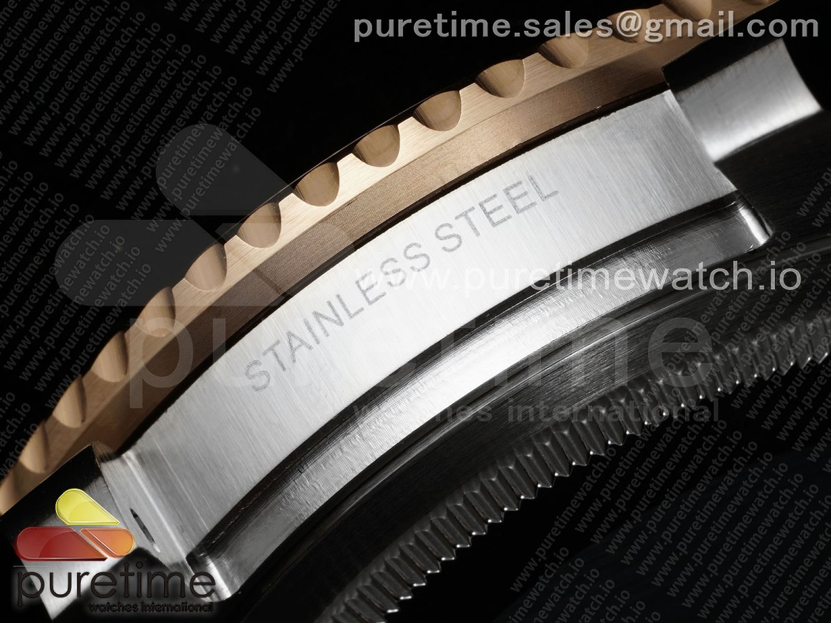 GMT Master II 126715 CHNR 904L SS APSF 1:1 Best Edition on Oyster Bracelet VR3285 CHS - Image 10