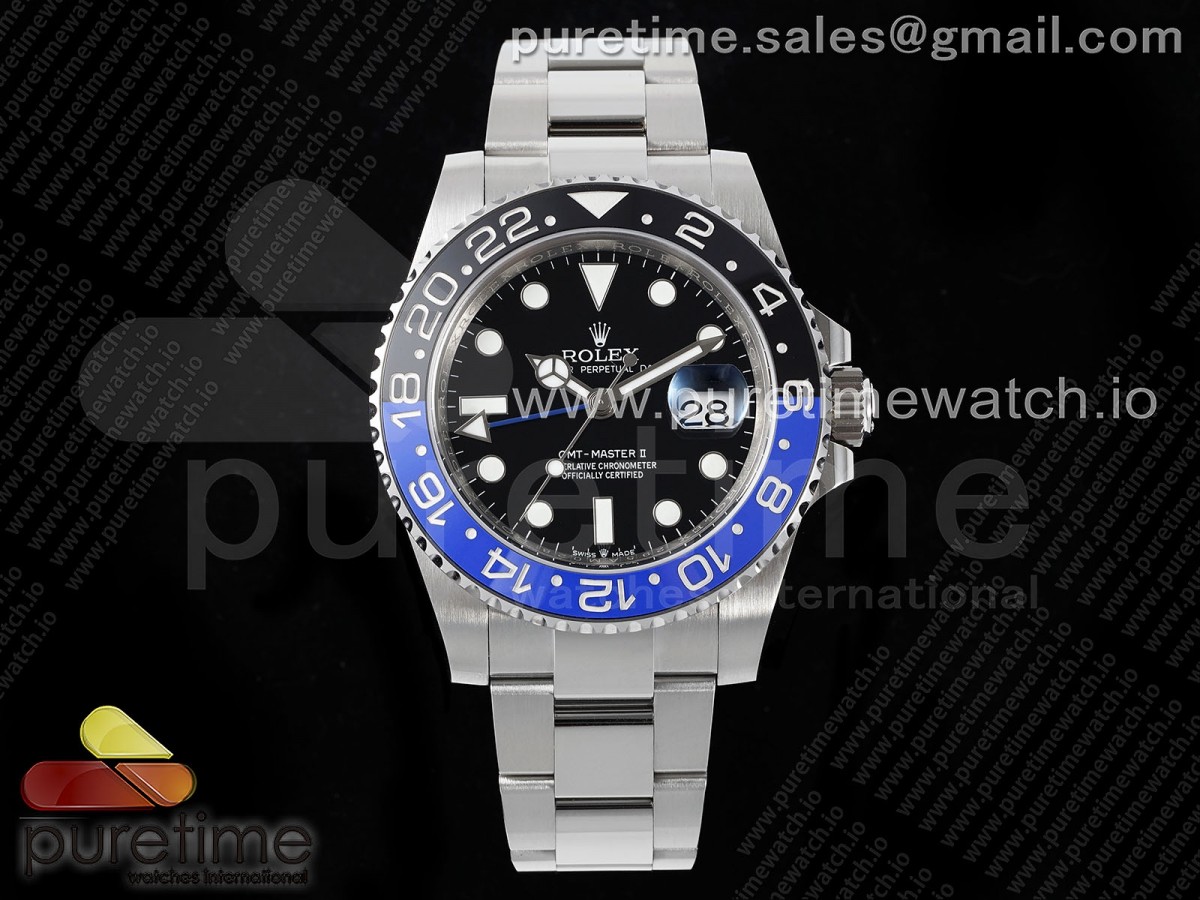 GMT Master II 126710 BLNR 904L SS APSF 1:1 Best Edition on Oyster Bracelet VR3285 CHS - Image 3