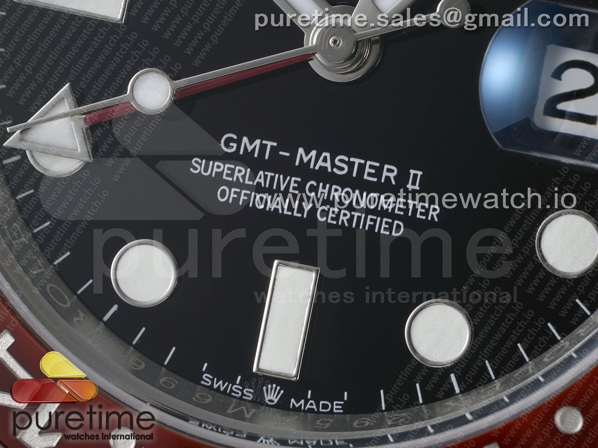 GMT Master II 126710 BLRO 904L SS APSF 1:1 Best Edition on Oyster Bracelet VR3285 CHS - Image 16