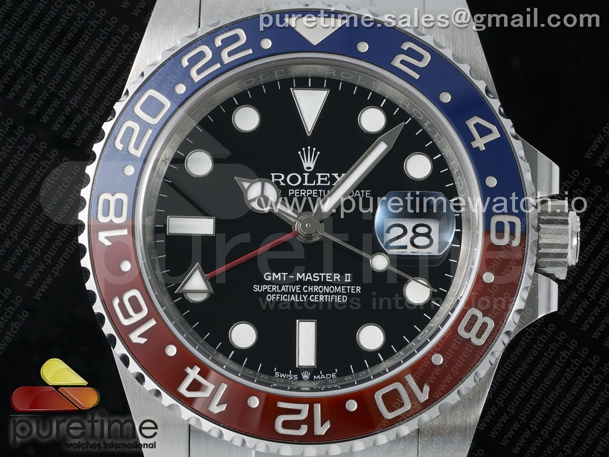 GMT Master II 126710 BLRO 904L SS APSF 1:1 Best Edition on Oyster Bracelet VR3285 CHS - Image 2