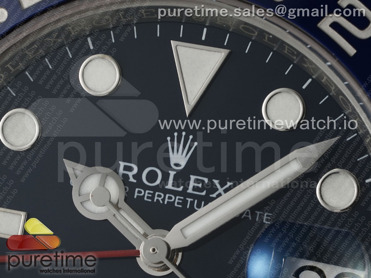 GMT Master II 126719 BLRO 904L SS APSF 1:1 Best Edition Blue Dial on Oyster Bracelet VR3285 CHS - Image 6