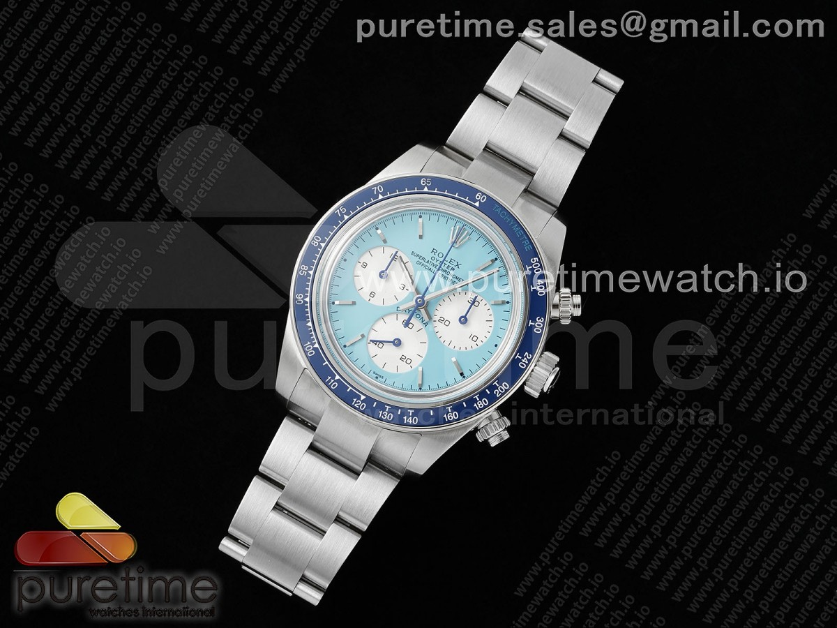 Daytona Scona SS ADGF Best Edition Blue Dial on SS Bracelet SA4130 - Image 9
