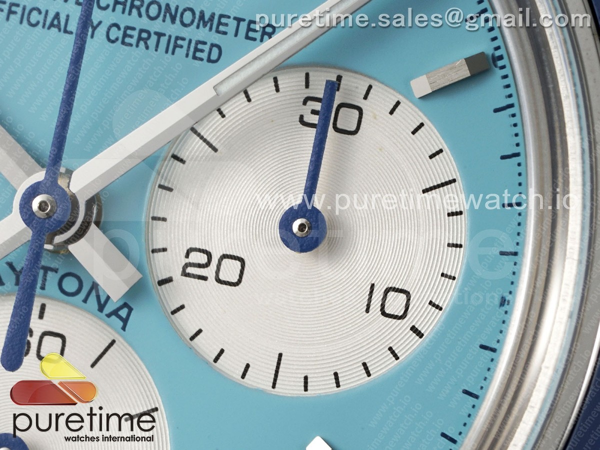 Daytona Scona SS ADGF Best Edition Blue Dial on SS Bracelet SA4130 - Image 8