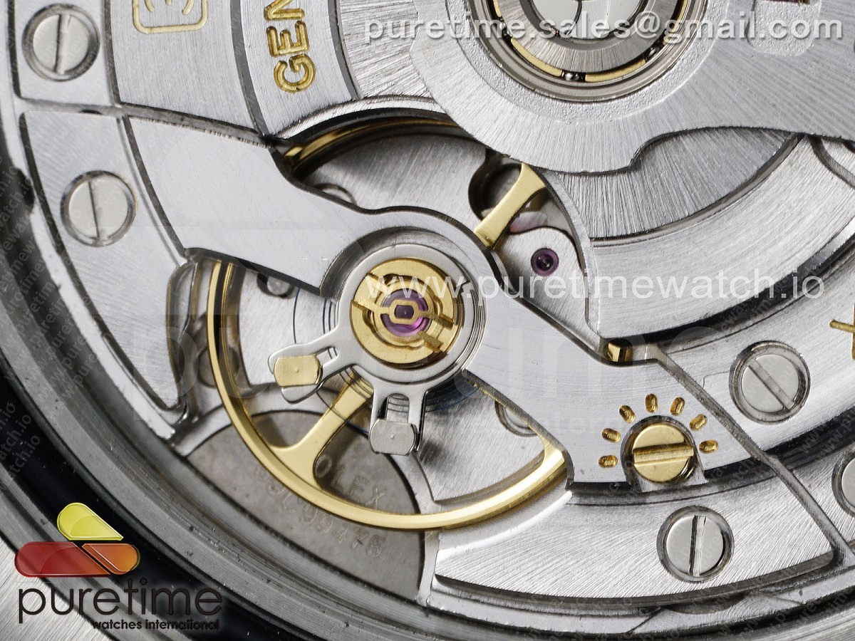 GMT-Master II 126710 GRNR Acier noir/gray en céramique 904L propre sur la sangle d'huître DD3285 – Image 38