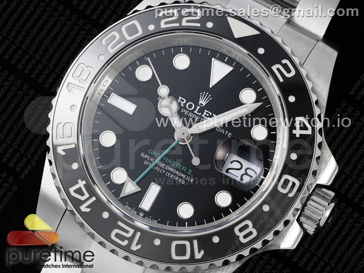 GMT-Master II 126710 GRNR Blue/Red Ceramic QF 1:1 Best Edition on Oyster Bracelet VR3285 CHS - Image 7