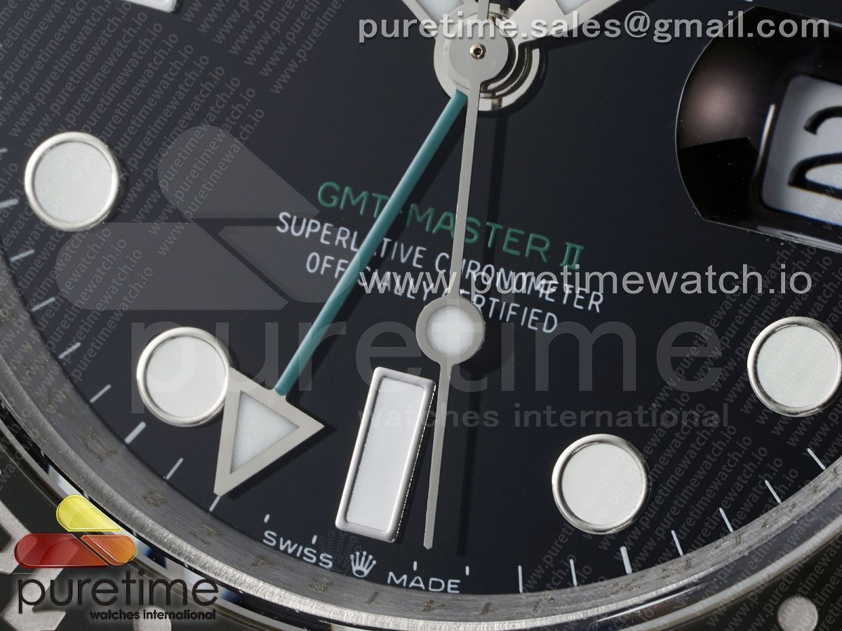 GMT-Master II 126710 GRNR Blue/Red Ceramic QF 1:1 Best Edition on Oyster Bracelet VR3285 CHS - Image 3