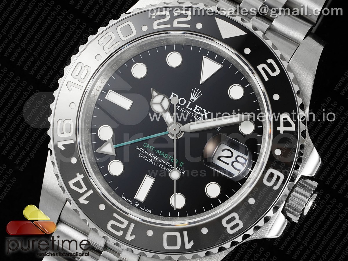 GMT-Master II 126710 GRNR Blue/Red Ceramic QF 1:1 Best Edition on Jubilee Bracelet VR3285 CHS - Image 17