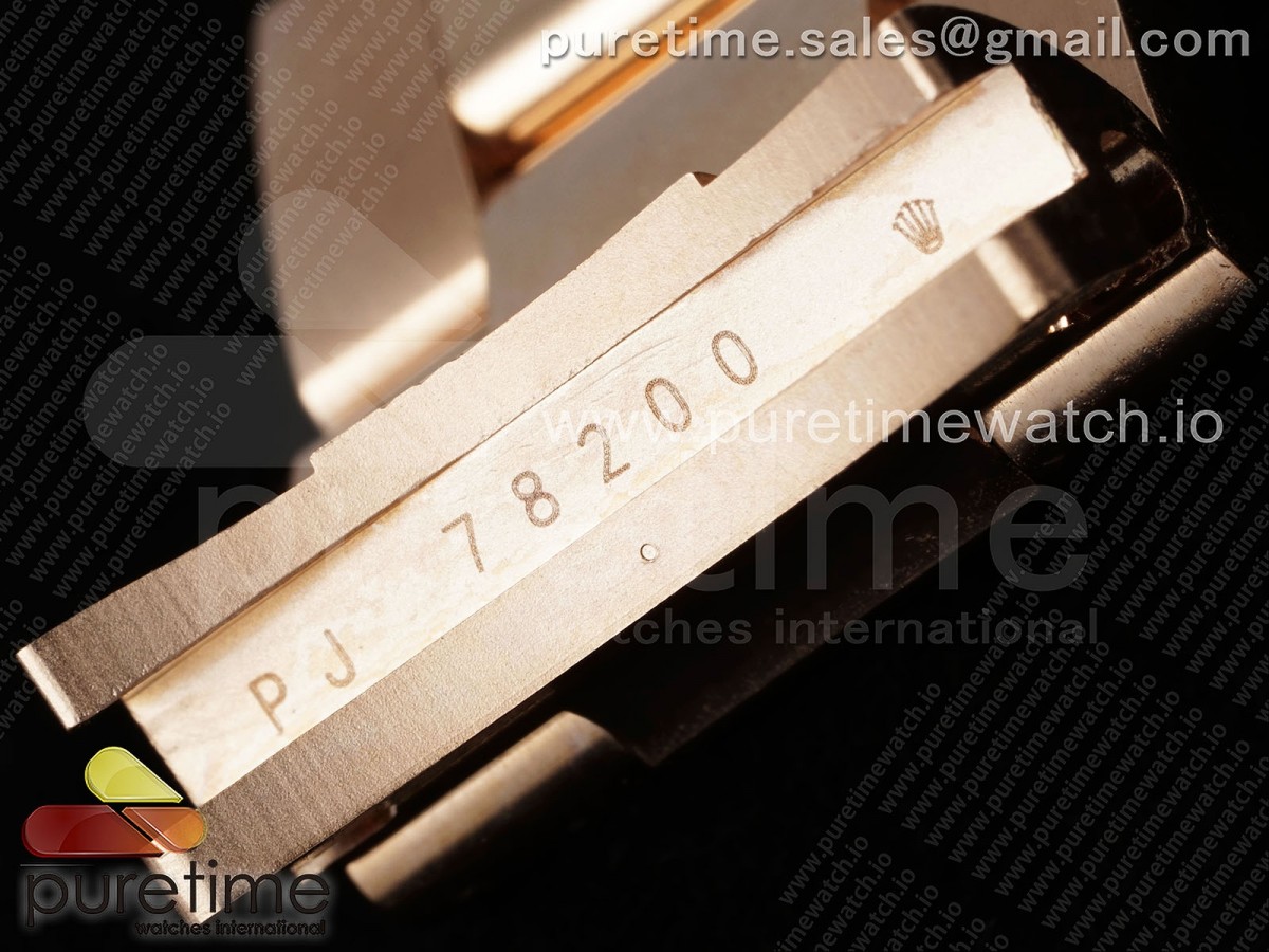 GMT Master II Rootbeer 126715 CHNR Black/Brown Ceramic VSF Best Edition Wrapped RG Gold Case and Bracelet VR3186 CHS - Image 16