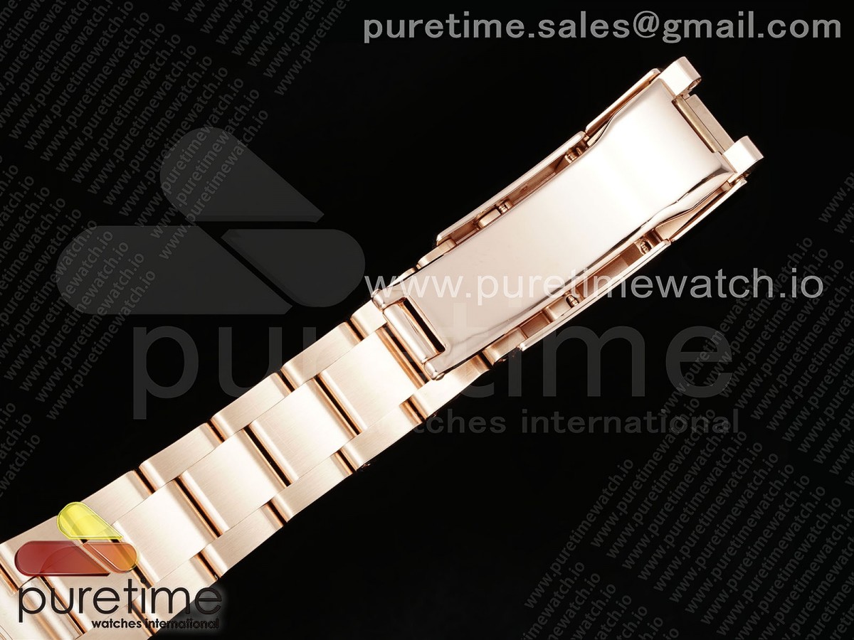 GMT Master II Rootbeer 126715 CHNR Black/Brown Ceramic VSF Best Edition Wrapped RG Gold Case and Bracelet VR3186 CHS - Image 39
