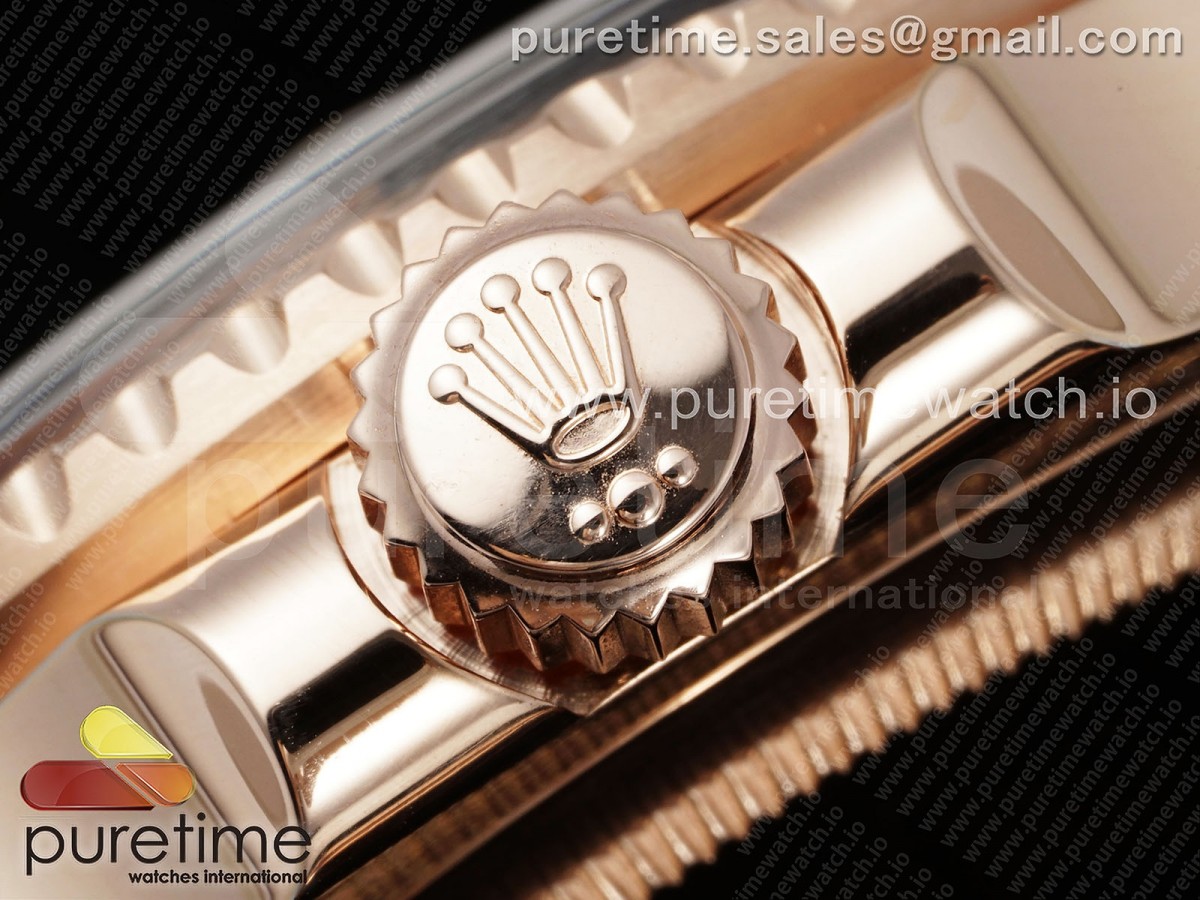 GMT Master II Rootbeer 126715 CHNR Black/Brown Ceramic VSF Best Edition Wrapped RG Gold Case and Bracelet VR3186 CHS - Image 9