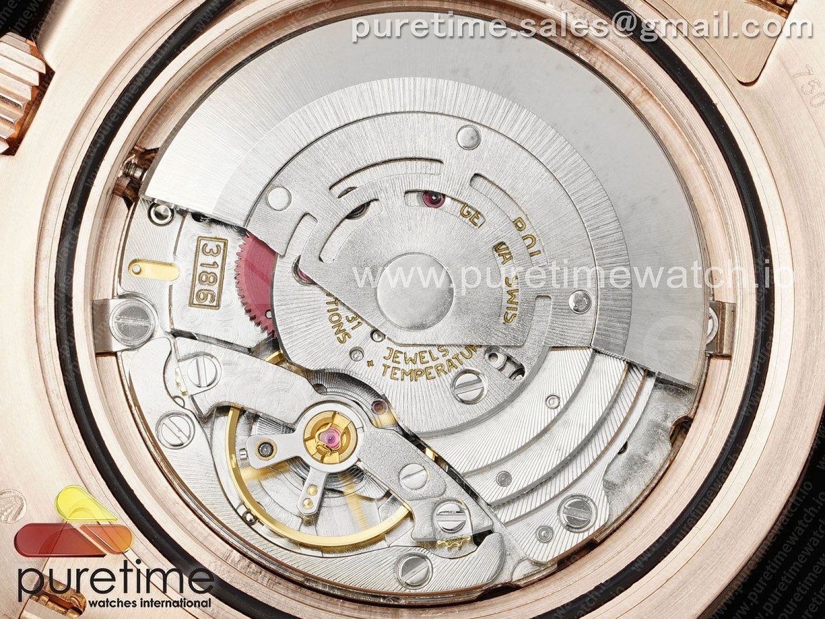 GMT Master II Rootbeer 126715 CHNR Black/Brown Ceramic VSF Best Edition Wrapped RG Gold Case and Bracelet VR3186 CHS - Image 26