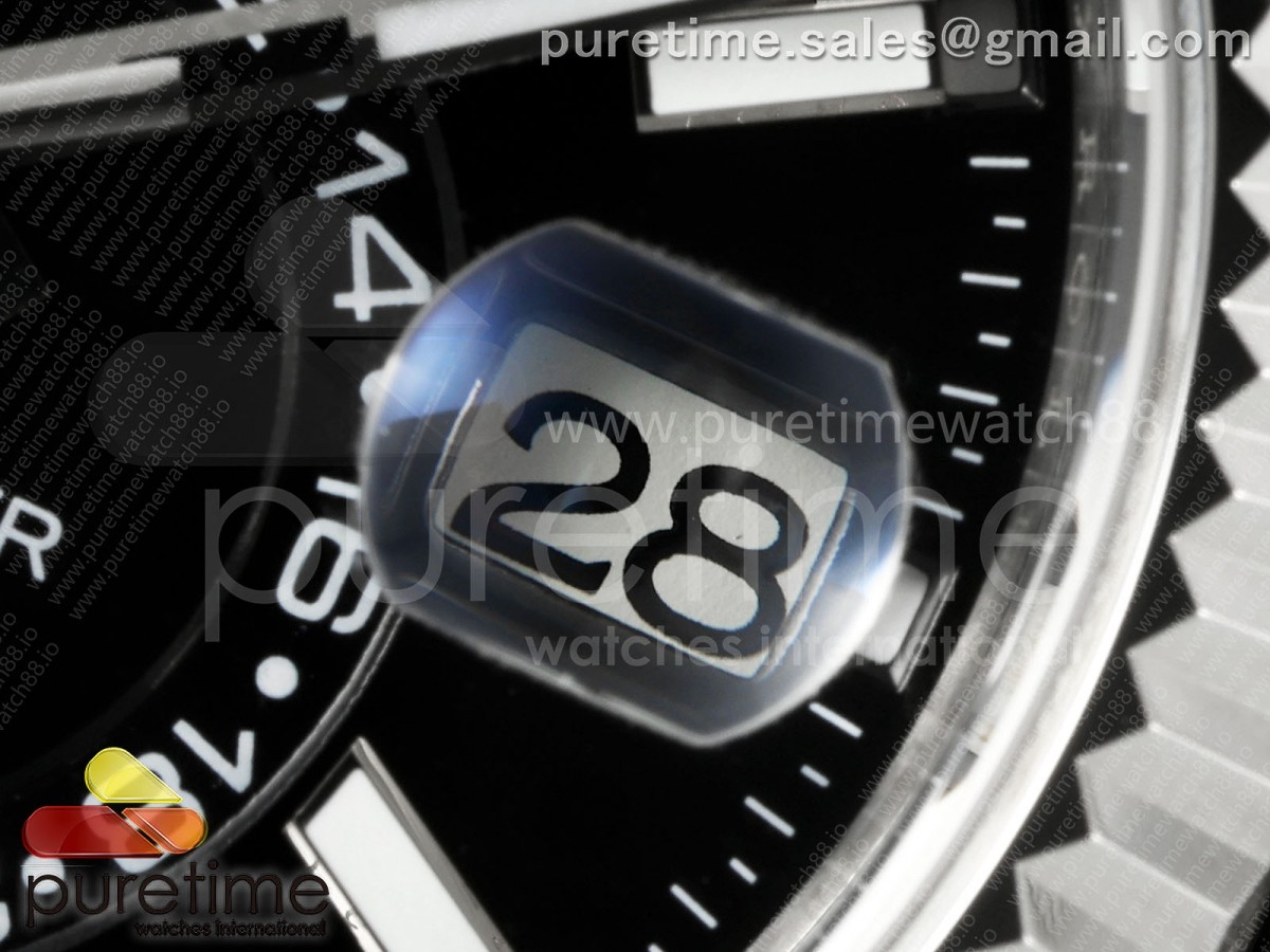 Skydweller SS ZF 1:1 Best Edition Black Dial on SS Jubilee Bracelet A9002 V2 - Image 5
