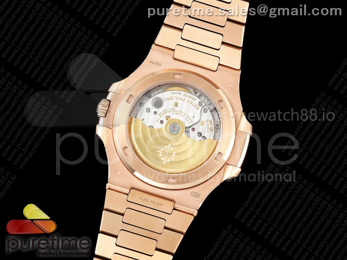 Nautilus 5711 RG DDF 1:1 Best Edition Gray Dial on RG Bracelet DD330 Super Clone (Weighted) - Image 8