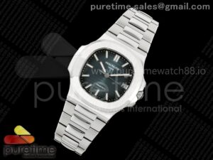 Nautilus 5711 VAF 1:1 Best Edition SWF Blue Dial Tiffany Stemp on SS Bracelet DD324 Super Clone (Mod)
