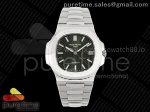 Nautilus 5711 VAF 1:1 Best Edition SWF Green Dial Tiffany Stemp on SS Bracelet DD324 Super Clone (Mod)