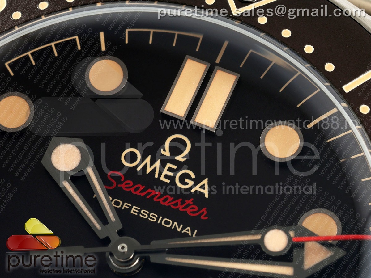 Seamaster 300 "No Time to Die" Limited Edition S+F on Mesh Armband A8806 – Bild 3