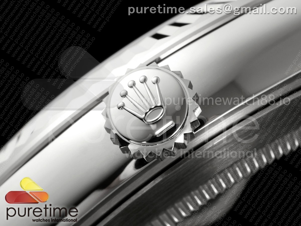 DateJust 41 126334 SEEK 1:1 Best Edition 904L Steel Blue Textured Stick Dial on Jubilee Bracelet VR3235 - Image 7