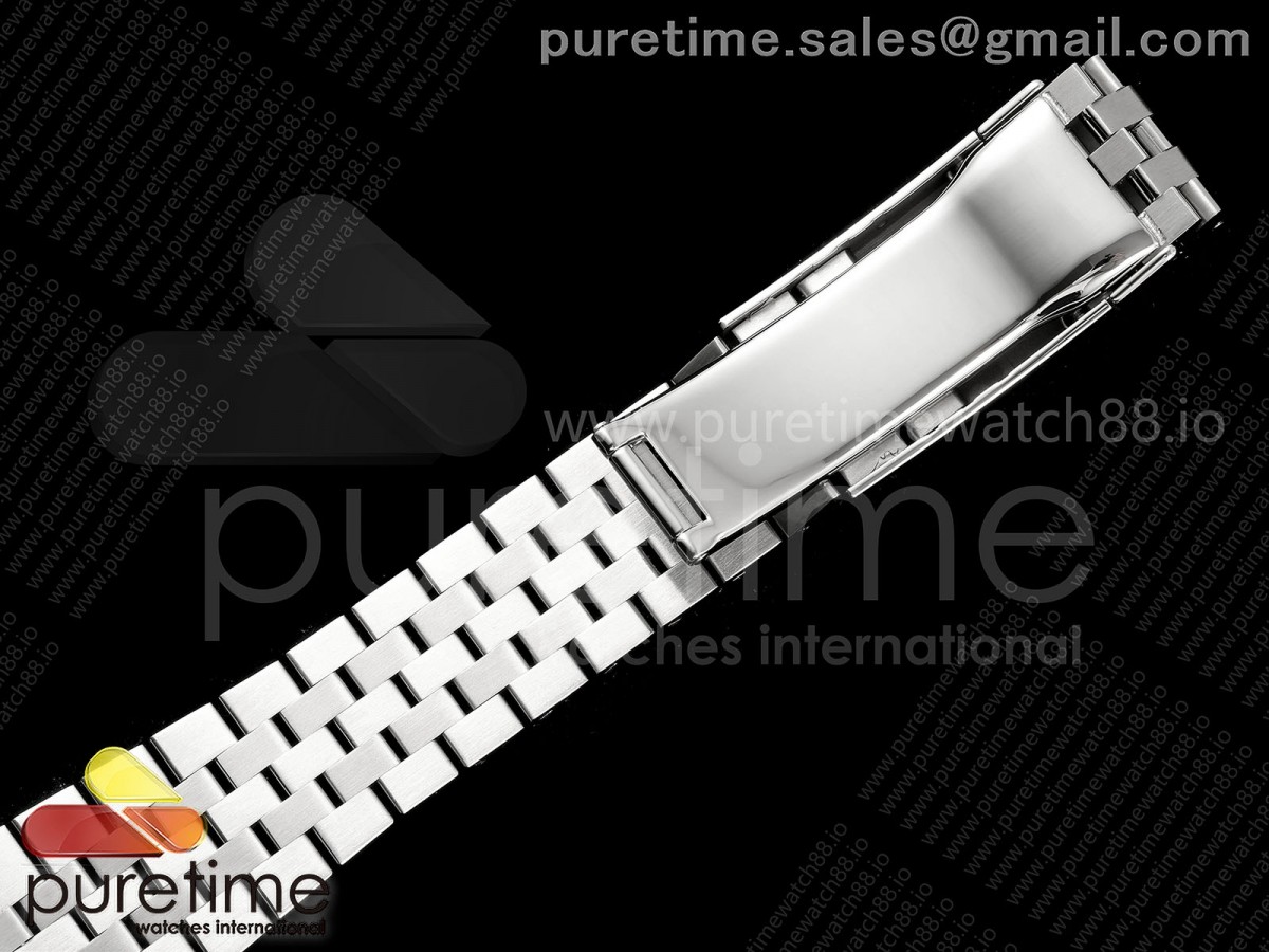 DateJust 41 126334 SEEK 1:1 Best Edition 904L Steel Blue Textured Stick Dial on Jubilee Bracelet VR3235 - Image 8
