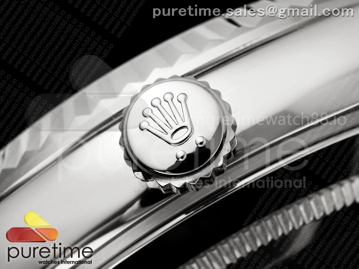 Day Date 40 SS CBDF 1:1 Best Edition Gray Stick Dial on President Bracelet VR3255 (210g) - Image 6