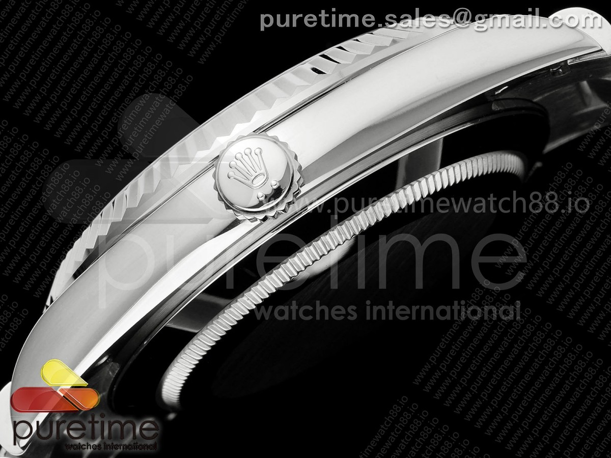 Day Date 40 SS CBDF 1:1 Best Edition Blue Roman Dial on President Bracelet VR3255 (210g) - Image 6