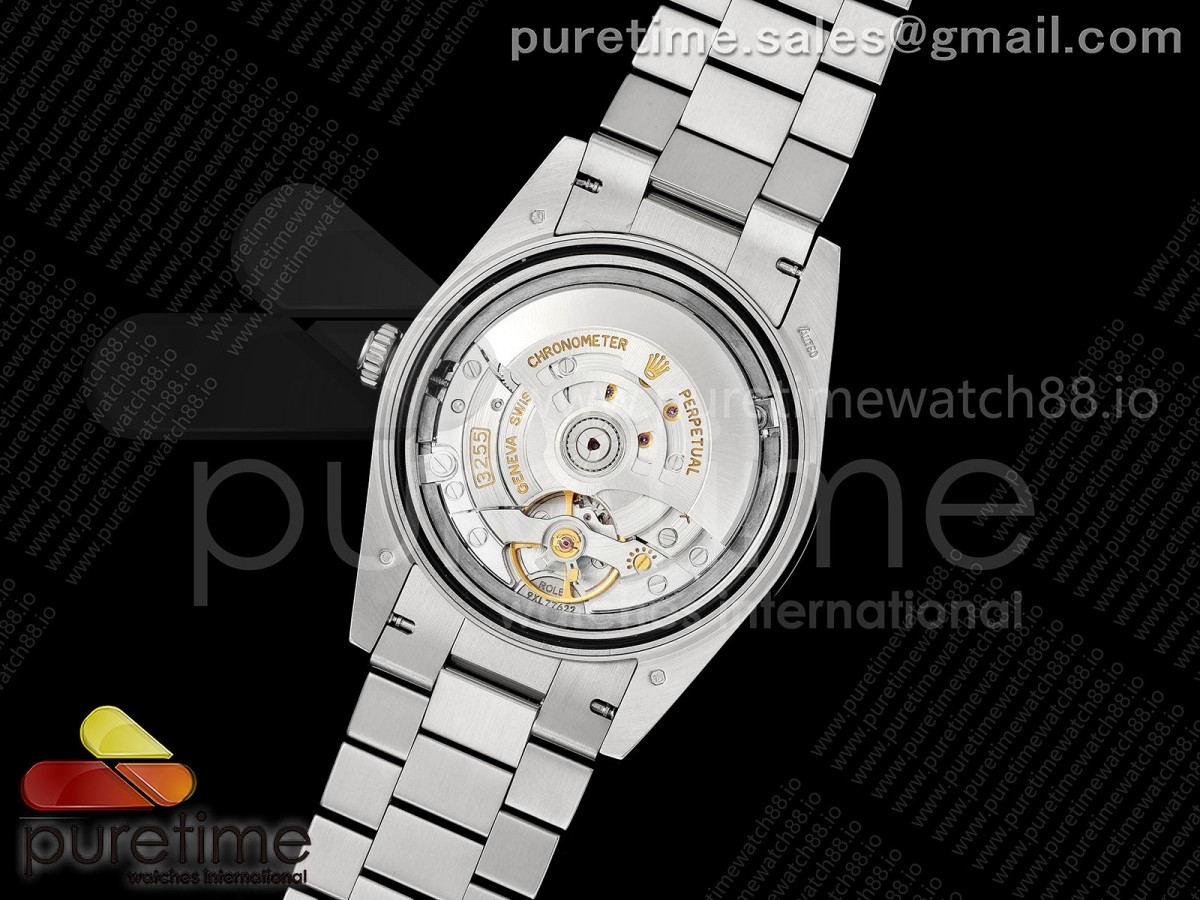 Day Date 40 SS CBDF 1:1 Best Edition Blue Roman Dial on President Bracelet VR3255 (210g) - Image 14
