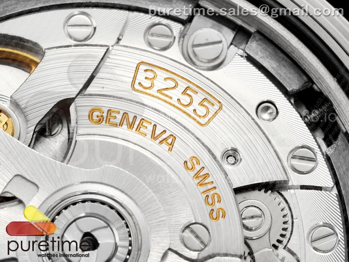 Day Date 40 SS CBDF 1:1 Best Edition Blue Roman Dial on President Bracelet VR3255 (210g) - Image 17