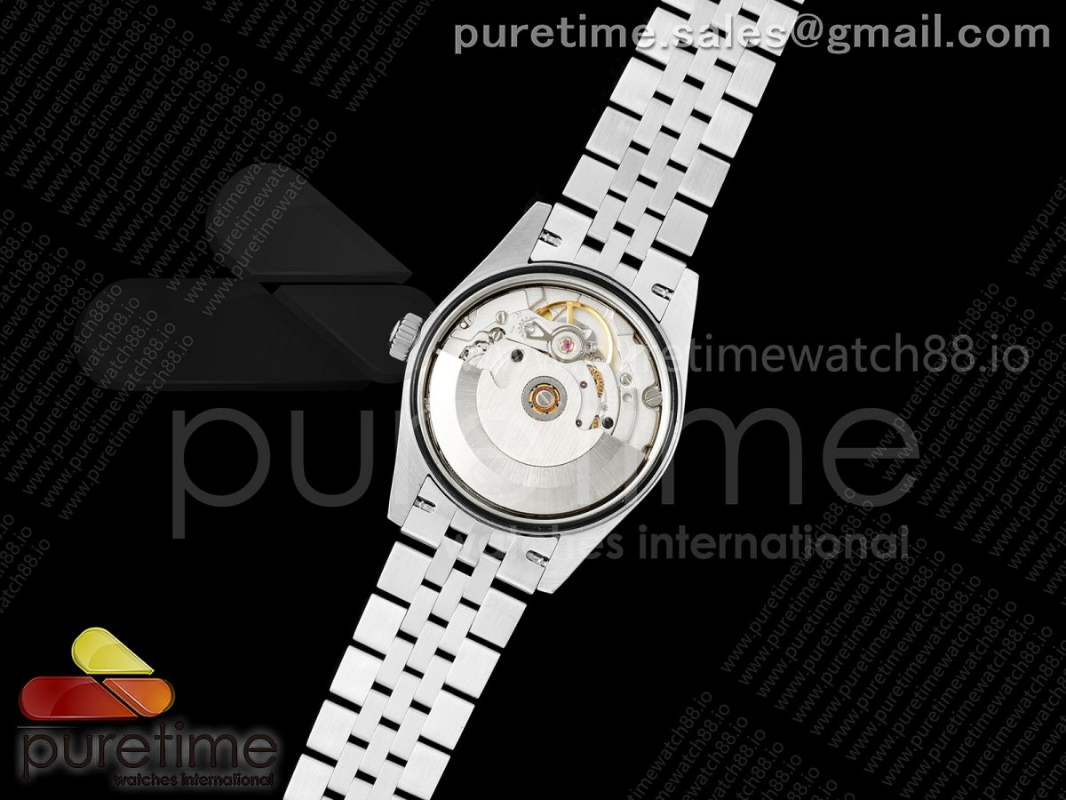 DateJust 31 278274 SS GMF 904L Zifferblatt aus Stahl rosa Diamanten auf Jubiläumsarmband A2824 – Bild 14