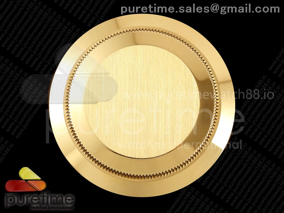 DayDate 36MM YG QF 1:1 Best Edition Black Stick Dial on President Bracelet A2836 V6 - Image 7