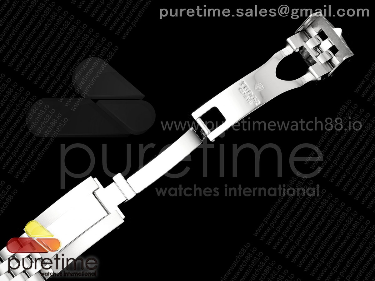 Black Bay Chrono SS BLSF 1:1 Best Edition White/Black Dial on Jubilee Strap A7750 - Image 38