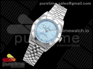 Heritage Black Bay 37mm SS ZF 1:1 Best Edition Tiffany Blue Dial on SS Bracelet A2824