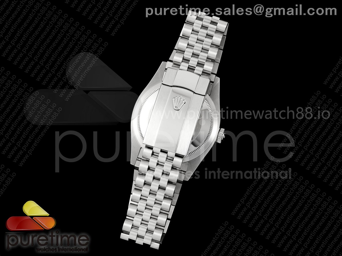 DateJust Ladies 28mm SS Polished Bezel VSF Silver Stick Roman Dial on Jubilee Bracelet VS3235 V2 - Image 34