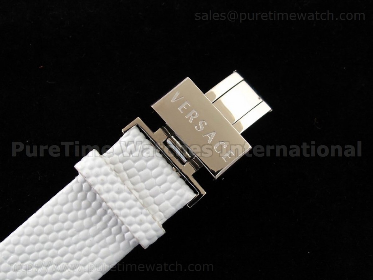 Destiny Spirit SS White Dial on White Strap