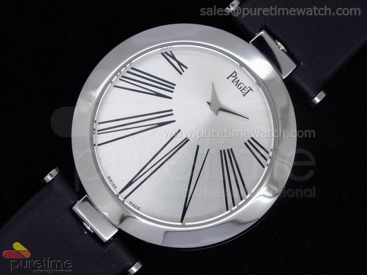 Limelight Twice SS White Dial on Black Nylon Strap
