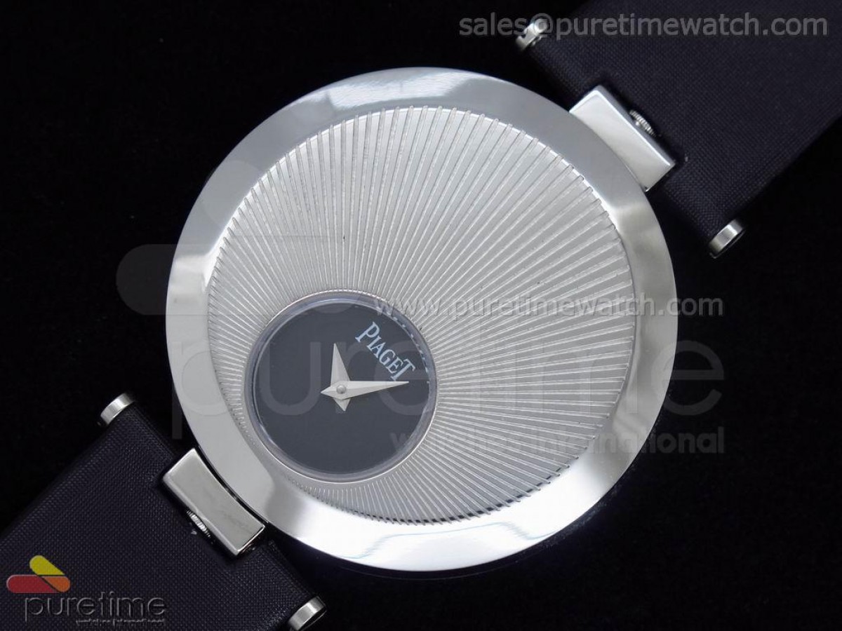 Limelight Twice SS White Dial on Black Nylon Strap