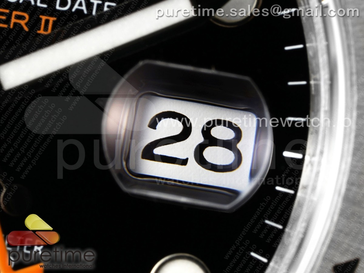 Explorer II 42mm 226570 Black 904L SS GMF Black Dial on Bracelet VR3285 CHS