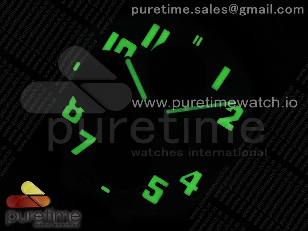 Royal Oak Offshore 42mm SS APF Black Dial White Markers Ceramic Bezel on Black Rubber Strap A7750