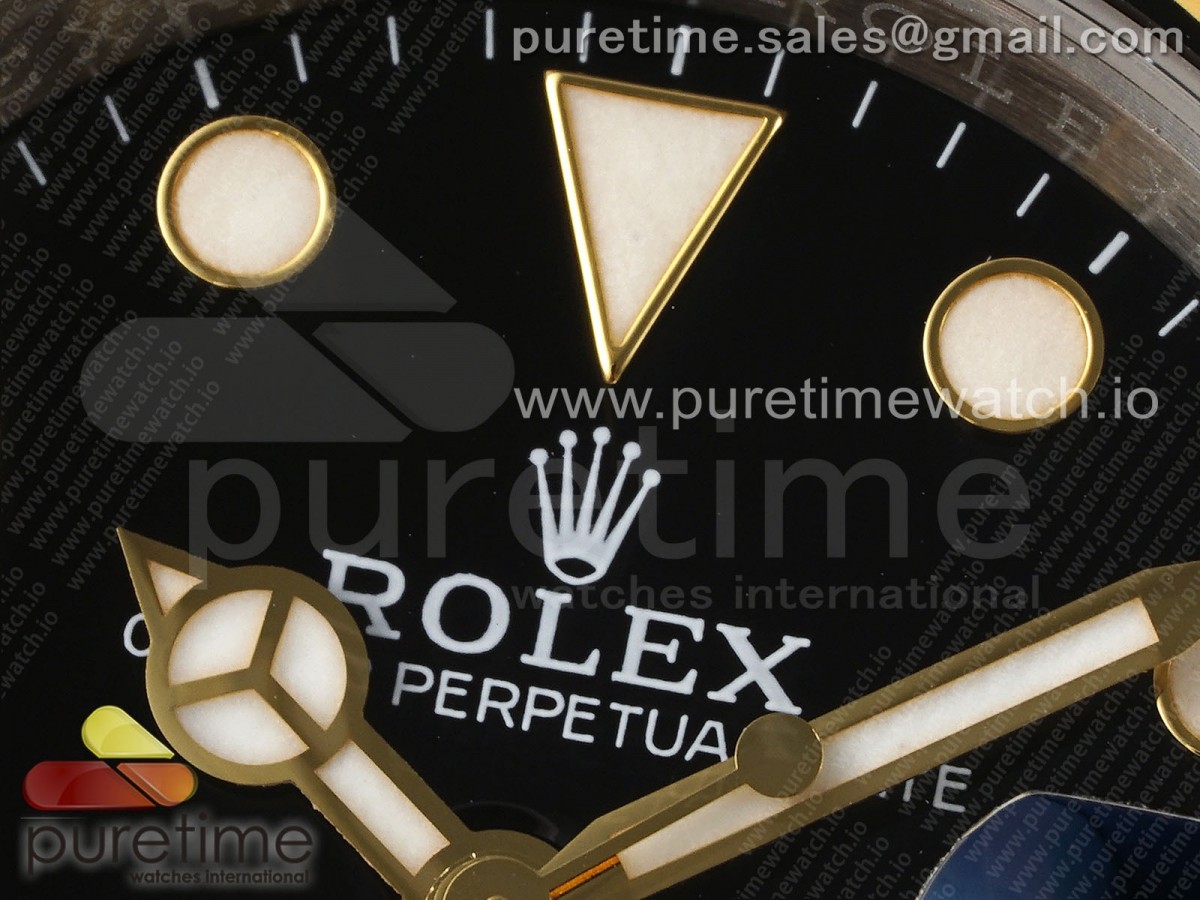 GMT Master II 126713 904L SS APF Black Dial on Jubilee Bracelet VR3285 CHS
