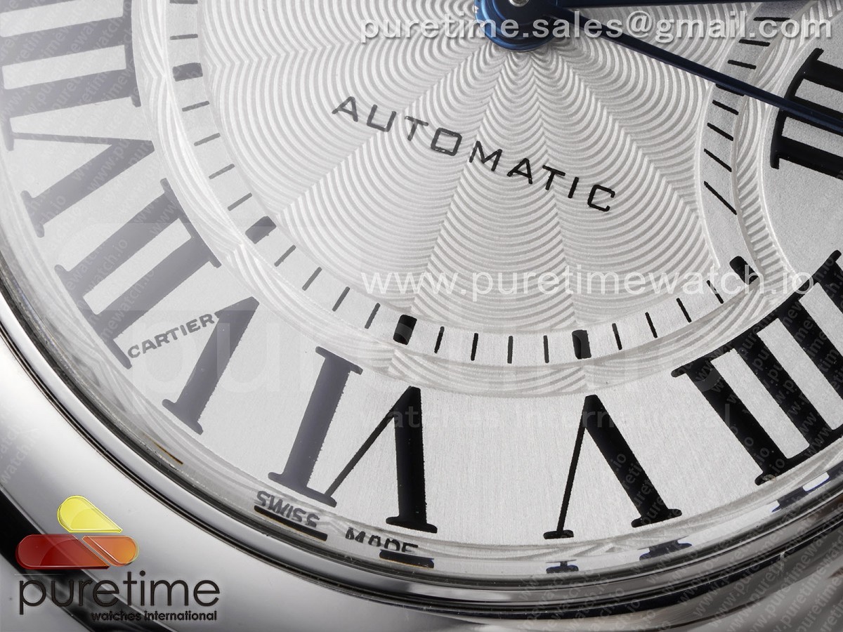 Ballon Bleu 33mm SS AF White Dial on SS Bracelet SEIKO NH05A