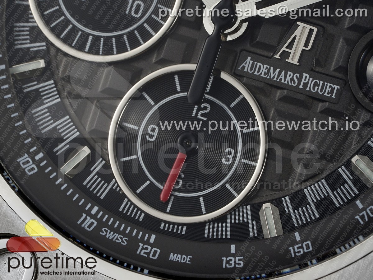 Royal Oak Offshore Schumacher APF Gray/Black Dial on Gray Rubber Strap A3126