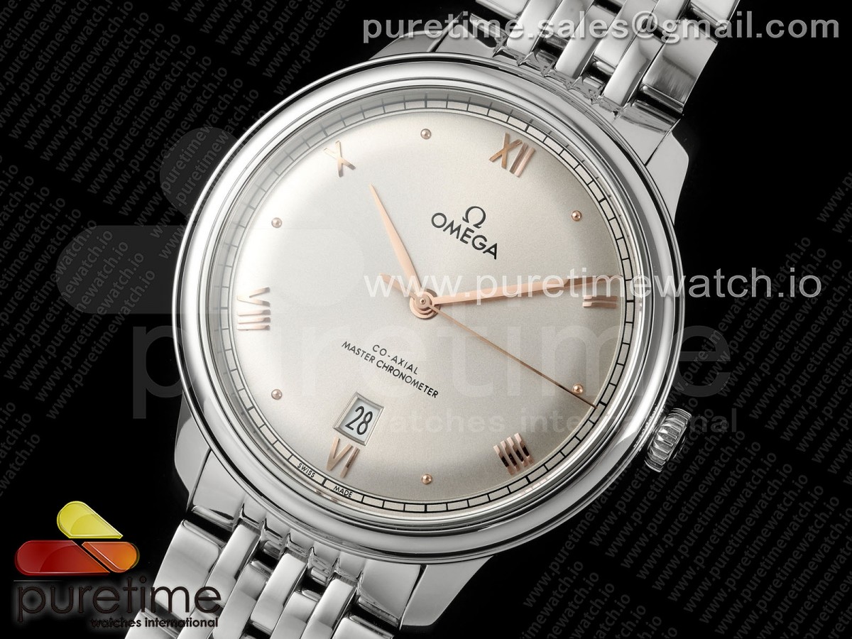 De Ville Prestige SS VSF Gray Dial on SS Bracelet A8800
