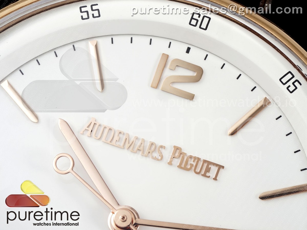 Code 11.59 RG 15210 APSF White Dial on Brown Leather Strap SA4302