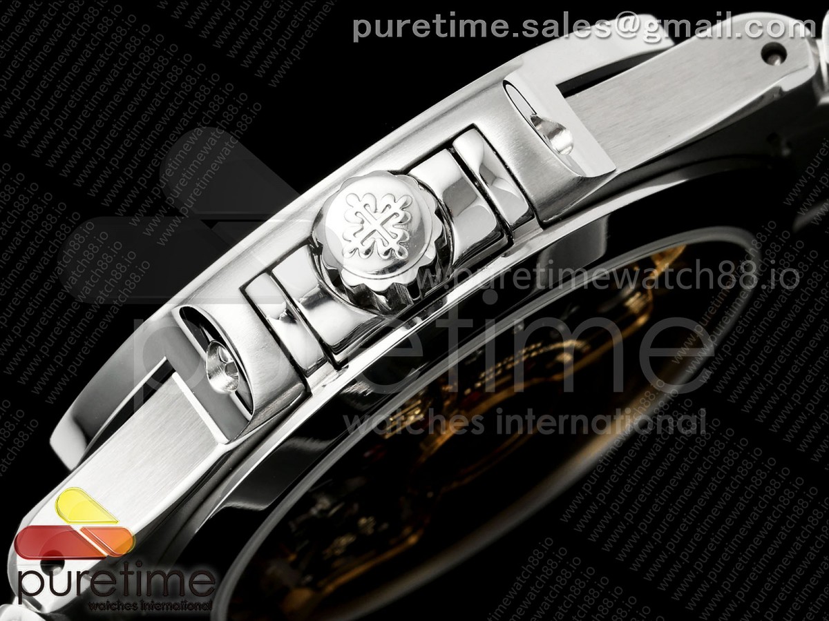 Nautilus 7118 Ladies SS MSF Blue Dial on SS Bracelet 324CS