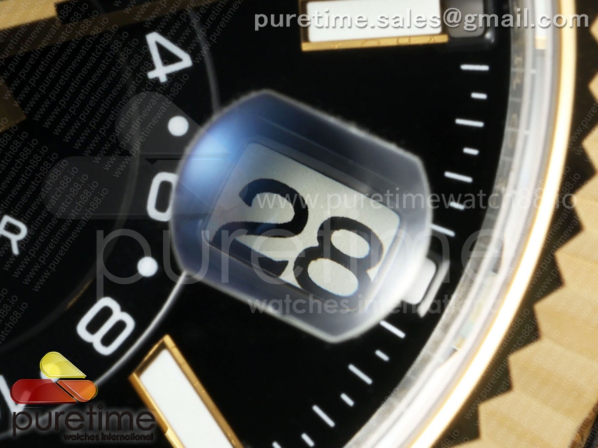 Skydweller 336933 SS/YG Noob Black Dial on SS/YG Jubilee Bracelet A9002 V2