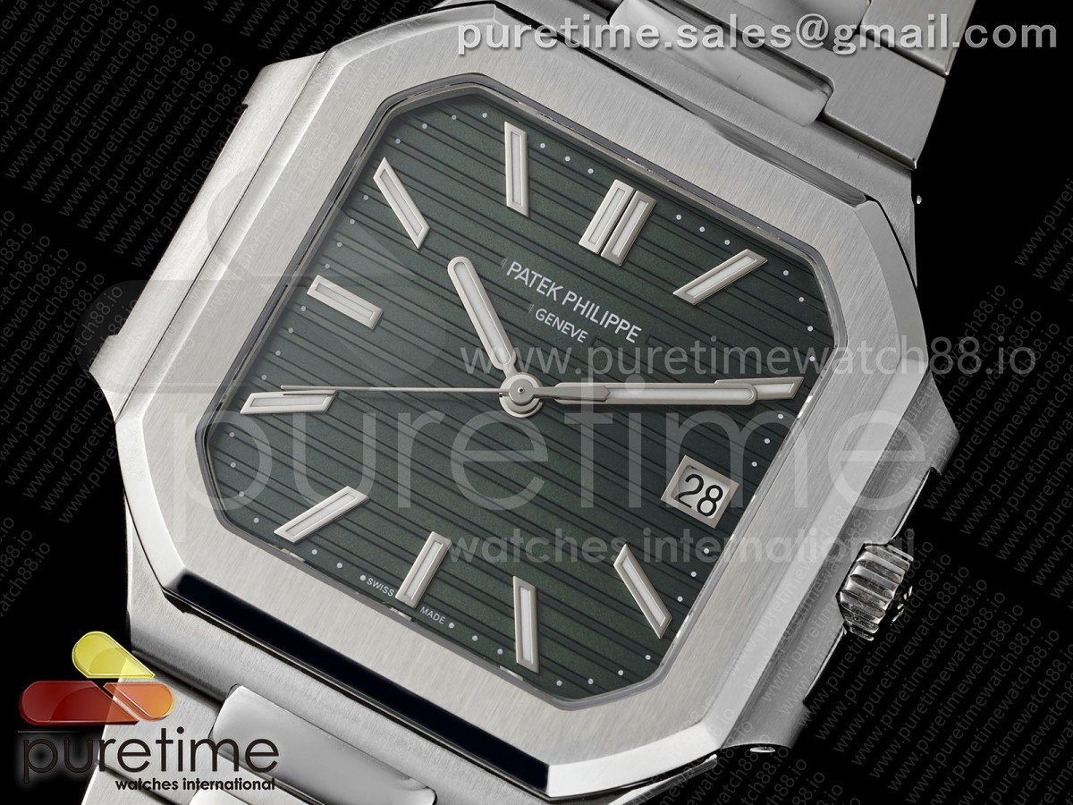 Cubitus 5821 SS PPF Green Dial on SS Bracelet A330