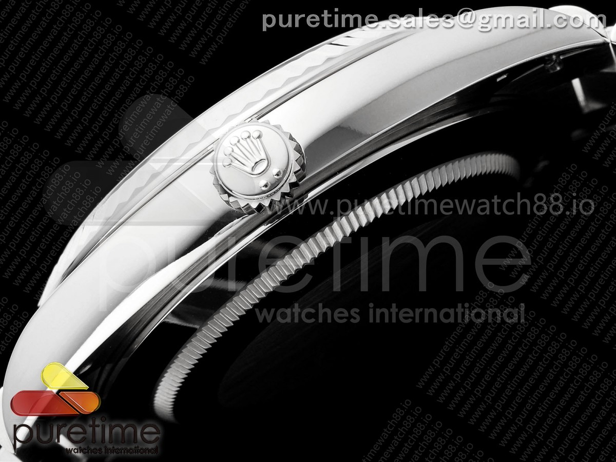 DayDate 40 SS QF 904L Steel Diamonds Dial on President Bracelet VR3255 V8 (Gain Weight)