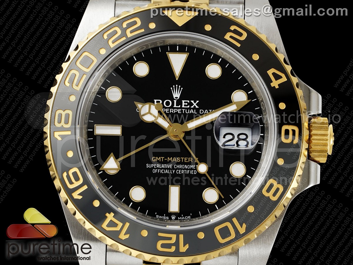 GMT Master II 126713 GRNR VSF Black Dial on Jubilee Bracelet DD3285 CHS (Weighted)