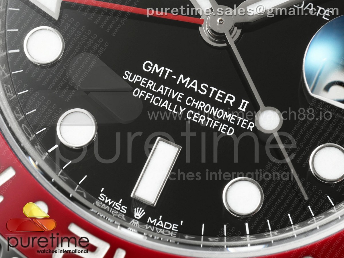 GMT-Master II 126710 BLRO Red/Blue Ceramic RCF on Oyster Bracelet JH3285