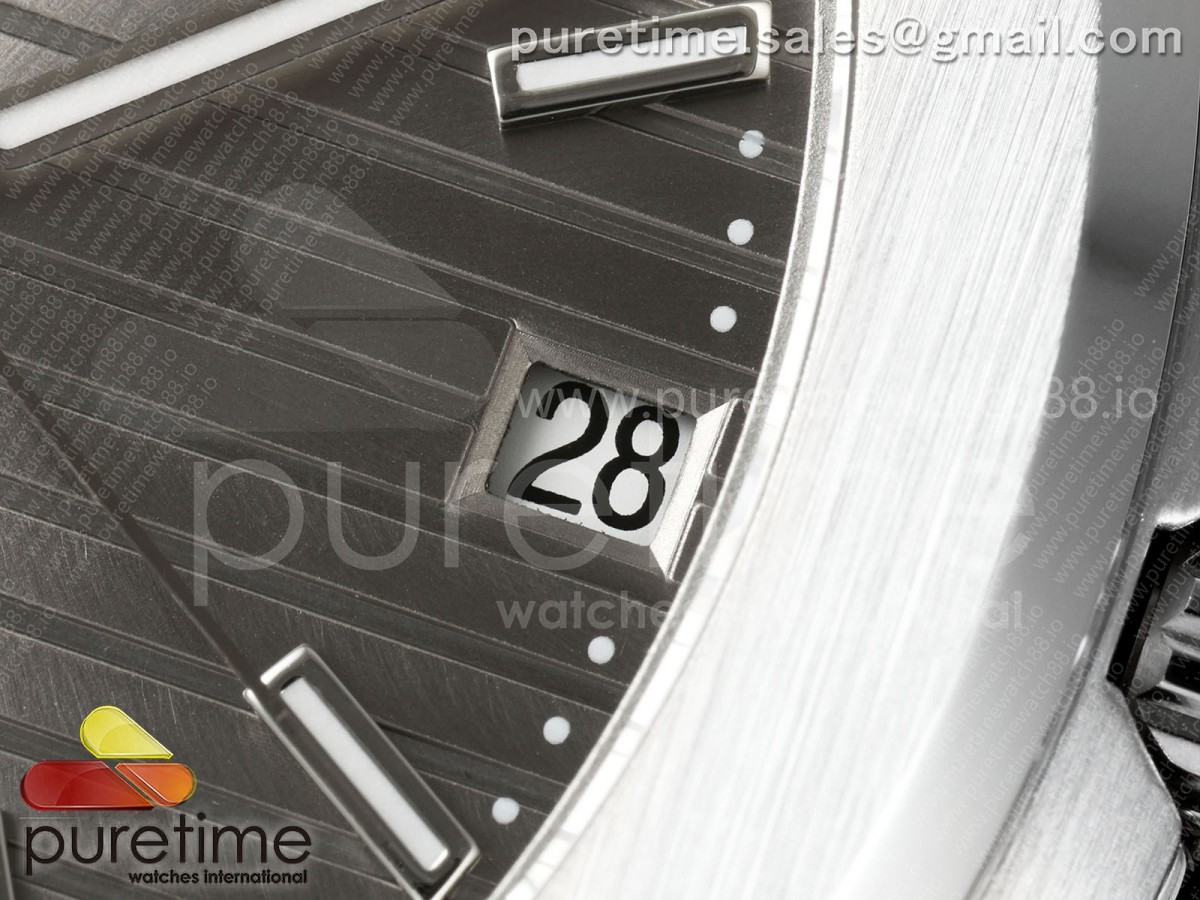 Nautilus 5711 SS BBF Gray Dial on Black Leather Strap DPB330
