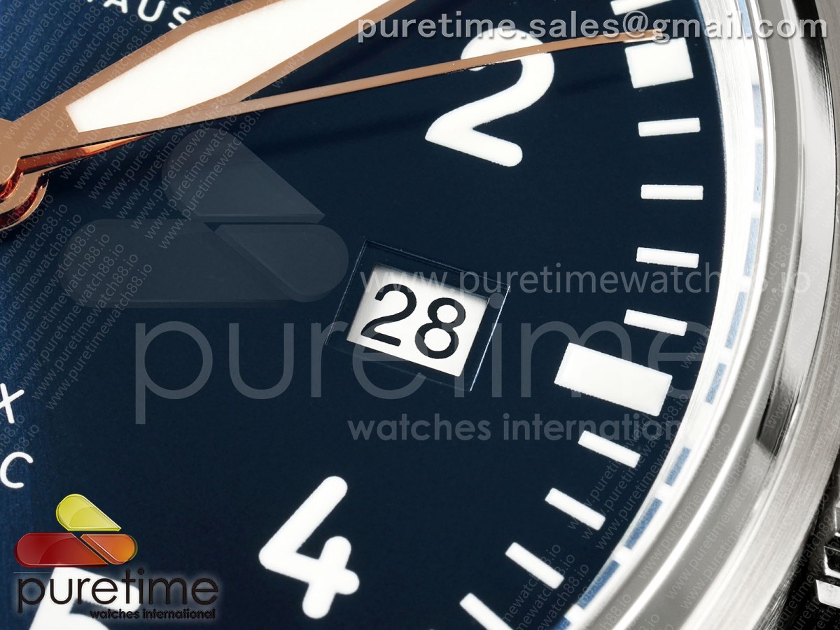 Mark XX MZF Blue/RG Dial on SS Bracelet A2892