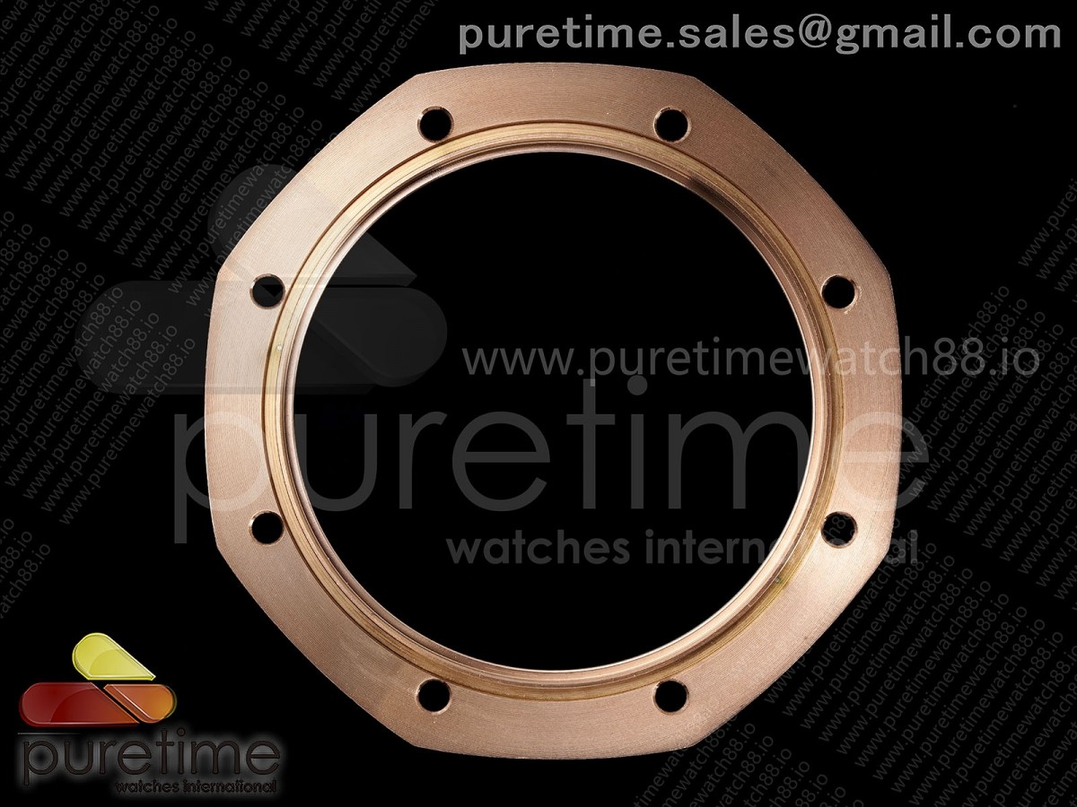 Royal Oak 41mm 15510 RG JF Black Dial on RG Bracelet SA4302